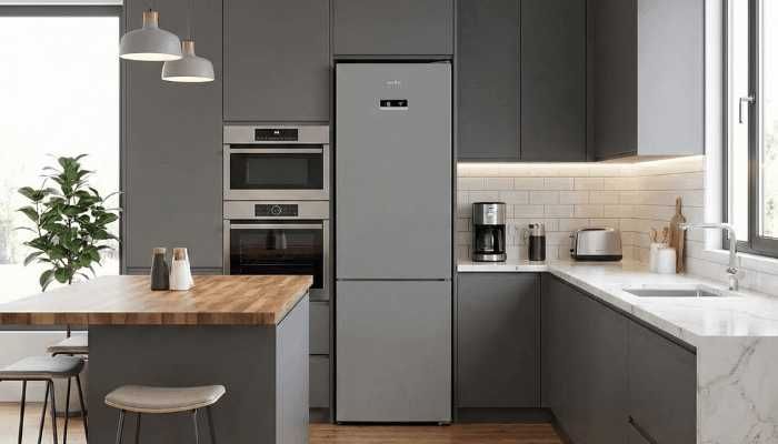 Нов инверторен хладилник с фризер Arctic AK60406E40NFMT, 362 л