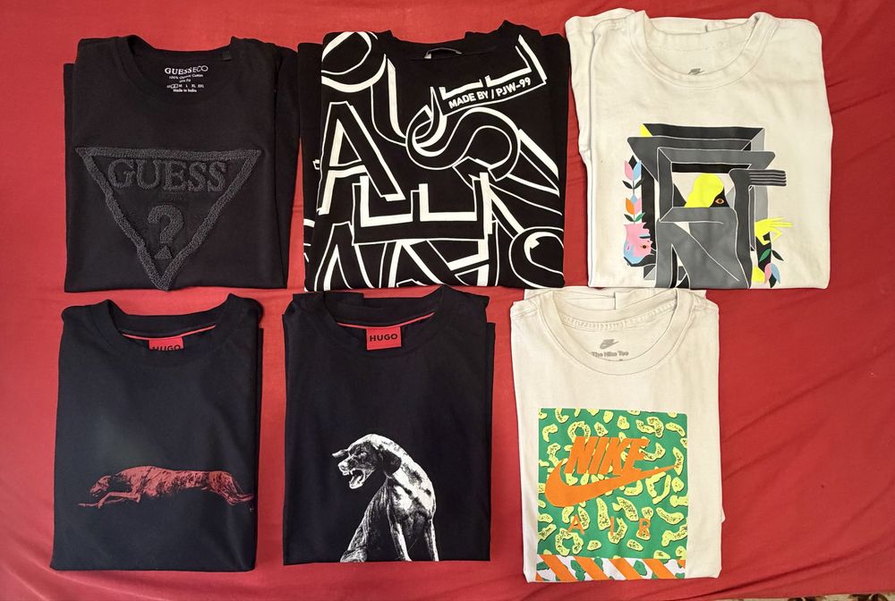 Тениски Guess, Pause, Nike, Hugo