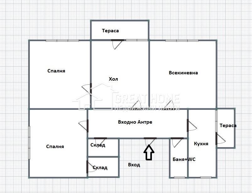 Продава се Етаж от къща в Търговище, Вароша - 112 кв.м за 1002 €/кв.м - Снимка #7