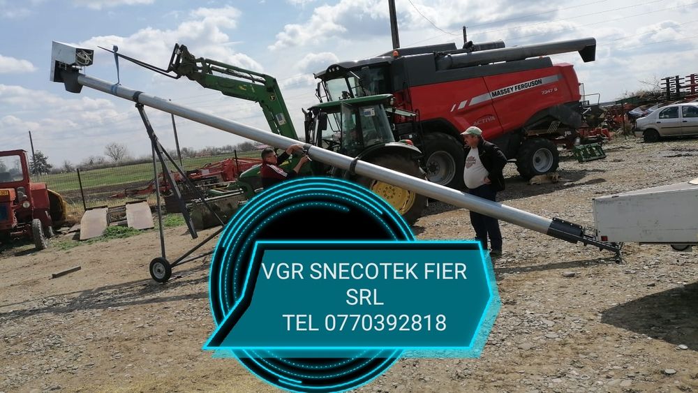Snecuri pentru cereale, material granulat