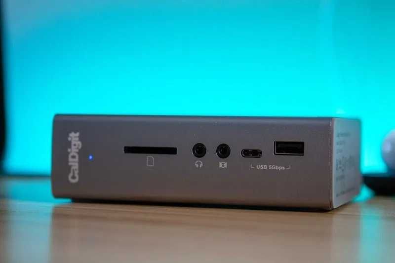 Dock Thunderbolt Caldigit TS3+, perfect pentru MacBook și iMac