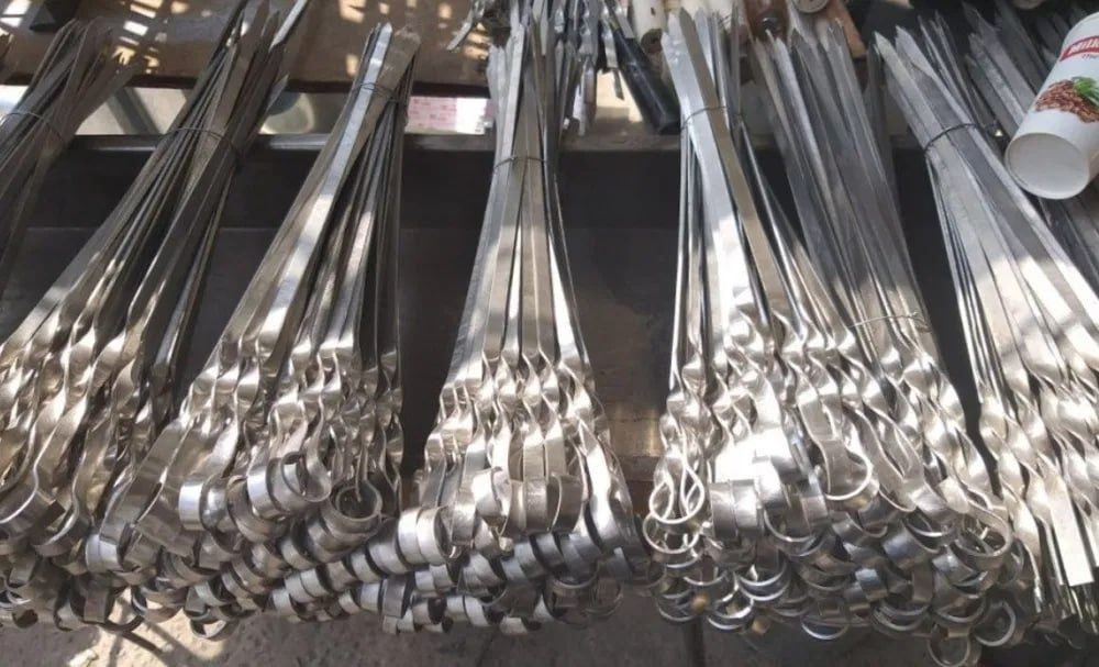 Шампур . Shashlik uchun nejaveka sixlar optom narlarda