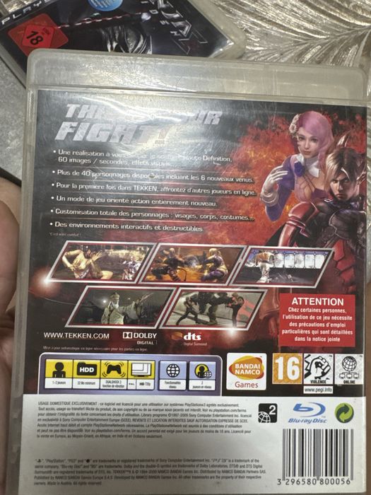 Joc Ps3 Tekken 6 (carcasa&manual)
