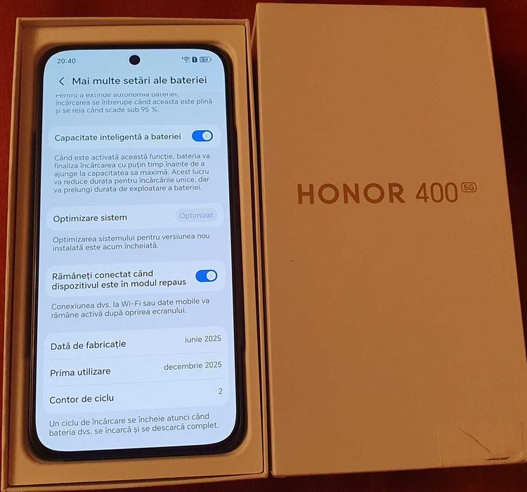 Honor 400 5G Midnight Black