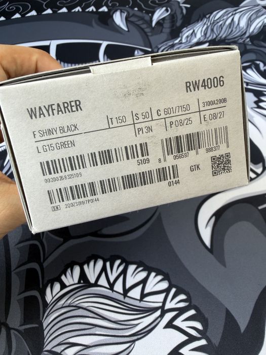 Ray Ban Meta Wayrarer RW4006