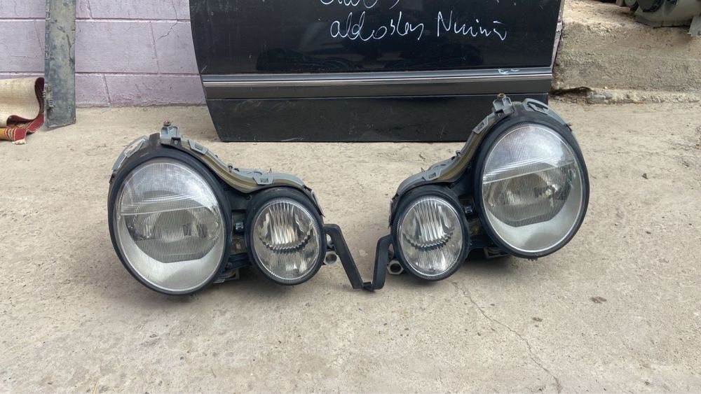 Мерседес 210 лупарик дорестайлинг  передний фары