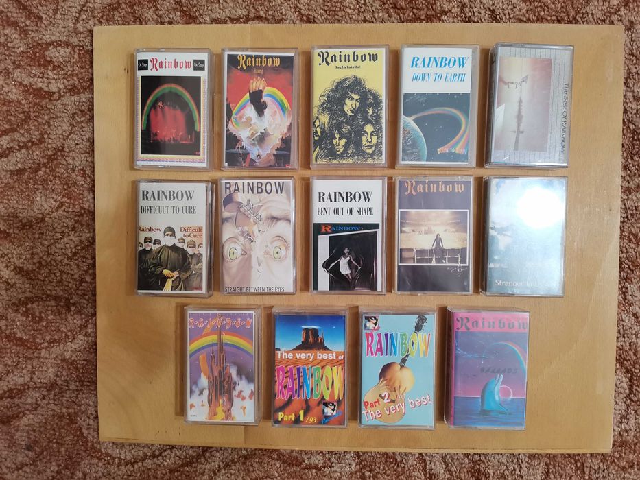 Аудио Касети - метал, рок и поп музика