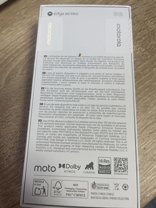 Motorola edge 60 PRO 512 gb