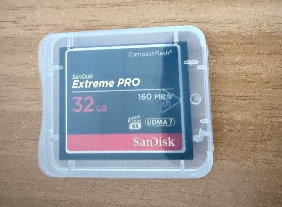 CompactFlash CARD 32GB/160Mb/s SanDisk Extreme PRO