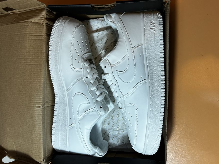 Nike Air Force 1 triple white NOU Premium 1/1