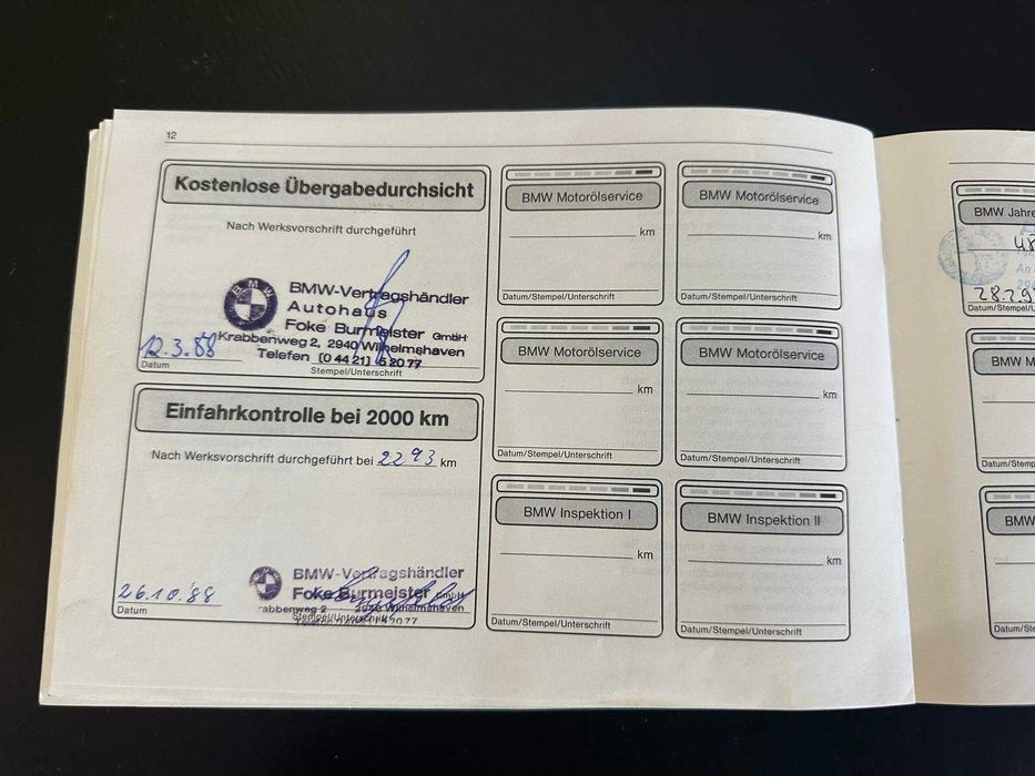 BMW E30 318i ATESTATĂ ISTORIC 1.8 benzină 1988 Automat DOAR 38.000 KM ca nouă