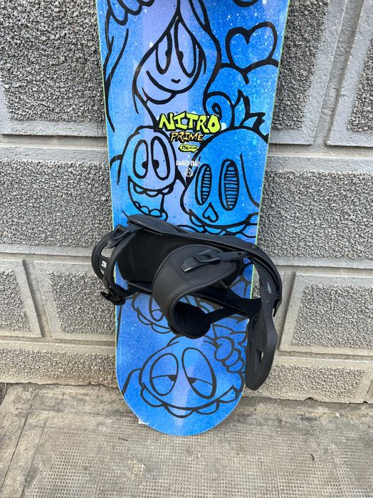 placa noua snowboard nitro prime x dave doman wide L156