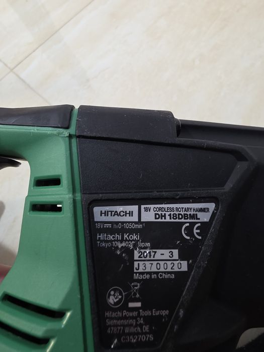 Rotopercutor Hikoki Hitachi DH18 DBML