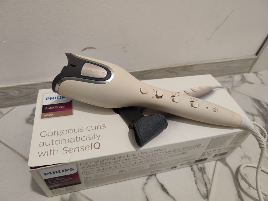 Автоматична Маша Зa Къдрене PHILIPS SERIES 8000 SenseIQ BHB887/00