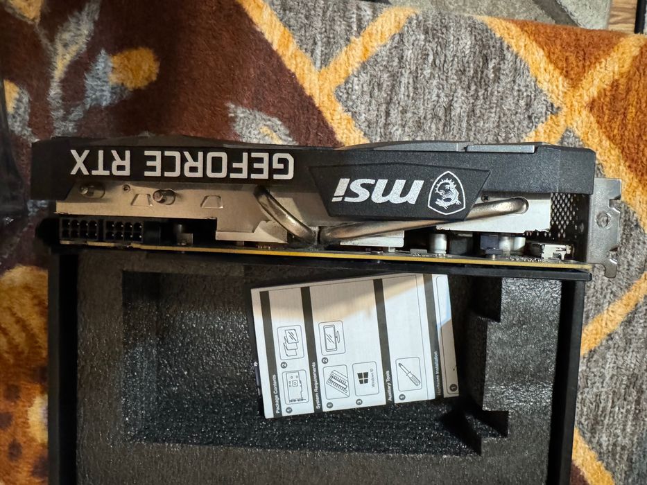 Видеокарта RTX 3070 MSI Ventus Twin Fan 8Gb GDDR6