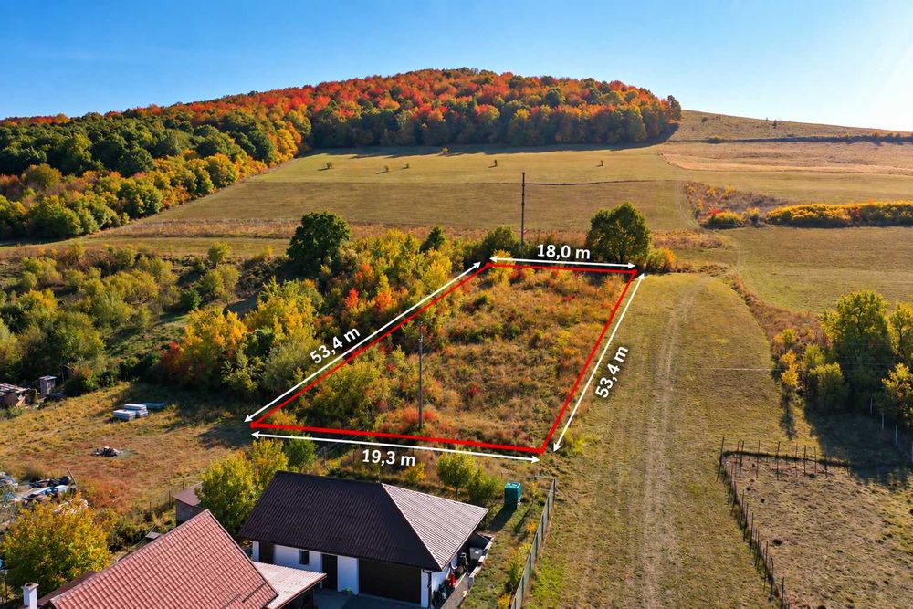 Teren intravilan 994 mp în Ernei – neconstruibil