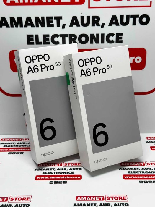 Oppo A6 Pro 5G SIGILAT 256GB Amanet Store Braila [15304 15279]
