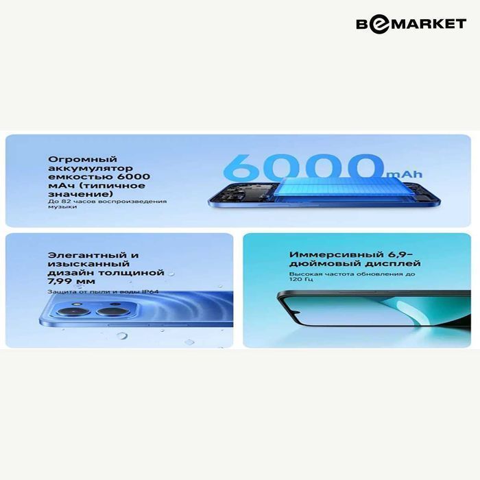 Xiaomi Redmi 15C 8/256 GB Midnight Black