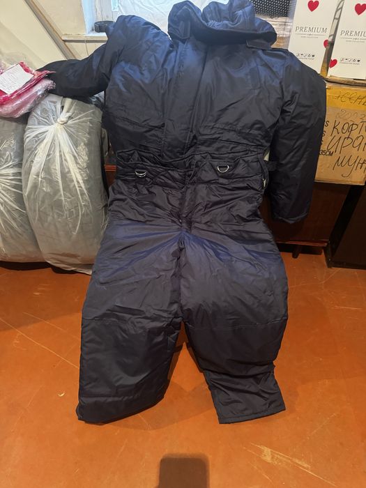 Синий Бушлат с ватными штанами