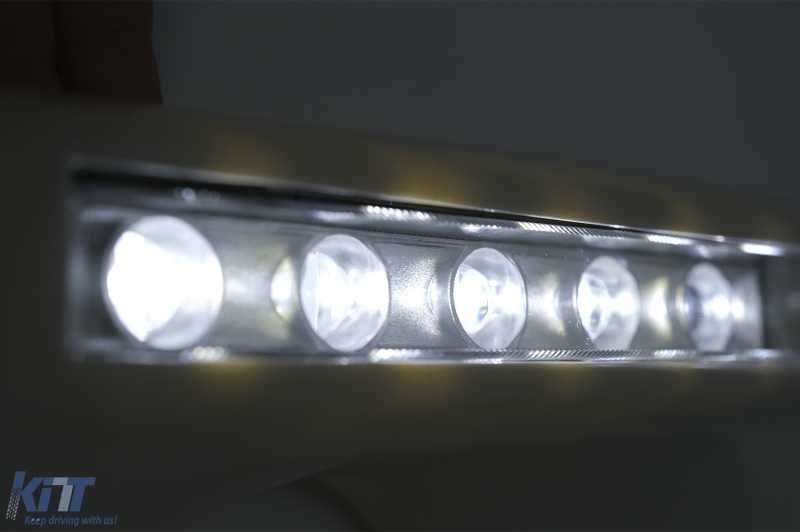 Carcasa faruri cu Lumini de zi LED DRL Mercedes G-Class W463