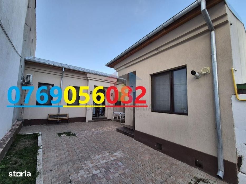 Casa 4 cam 200mp, caramida teren 509 mp mobilata zona  Centru