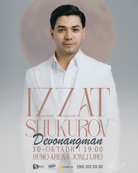 Izzat Shukurov konserti uchun Bilet
