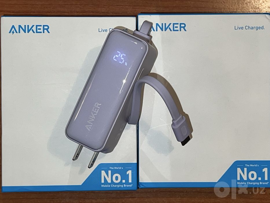 Anker powerbank 2в1 с Блоком зарядки 30w