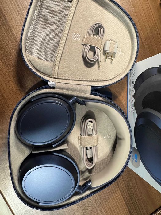 Casti Wireless Sennheiser Momentum 4 Denim / ca noi / garantie