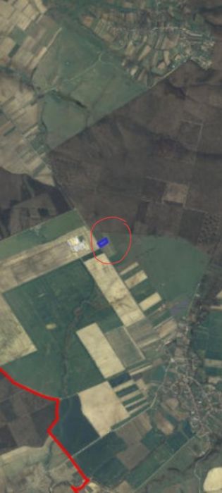 Teren extravilan front mare la șosea