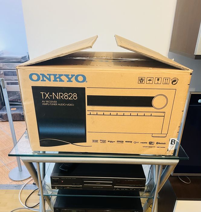 Receviver 7.2 Onkyo TX NR 828 Dolby Atmos, Bluetooth, Wifi, Arc