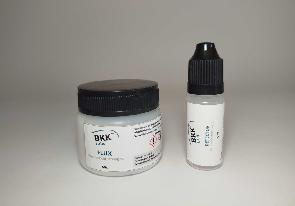 BKK Labs – GOLD REFINING KIT | Система за химическо рафиниране на злато