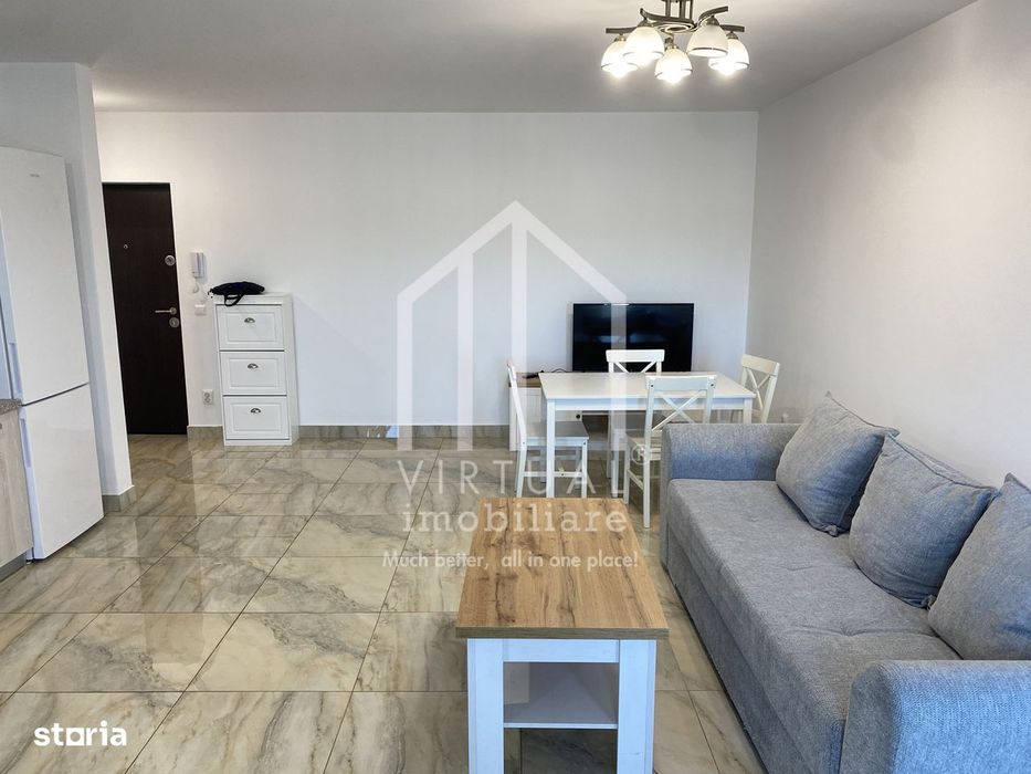 Apartament de inchiriat in City Residence Sibiu, cu 2 camere de 50 mp