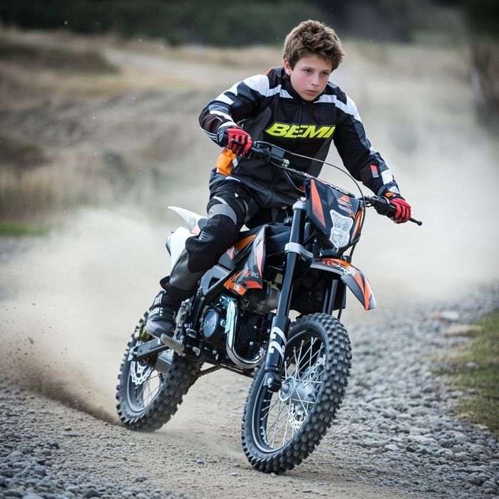 Bemi Cross Ultra 125 KXD 17/14" CB-609 EK PRO Racing cu trepte