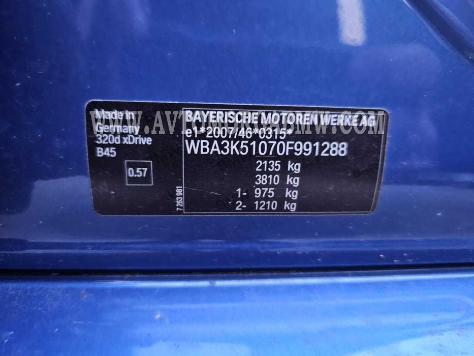 Бмв Ф31 Заден капак багажник Bmw f31