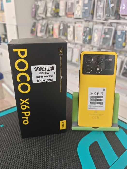 Poco X6 Pro, 8/256 GB, Nou, Garanție