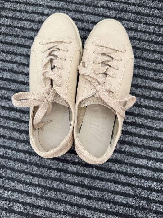 Кеды Zara кожаные 36 размер