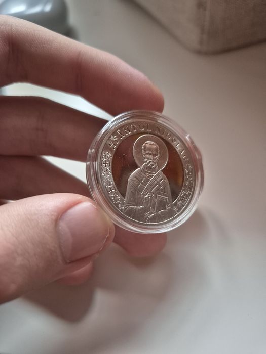 Monedă Sfantul Nicolae