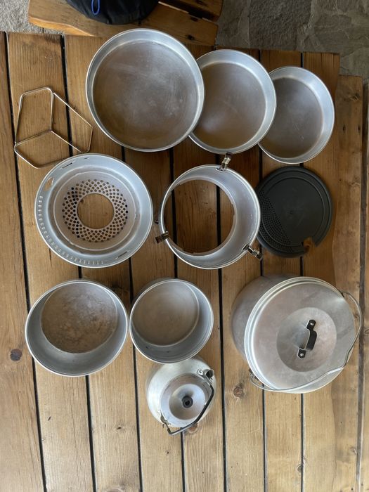 Trangia къмпнигрски комплект- със спиртна горелка