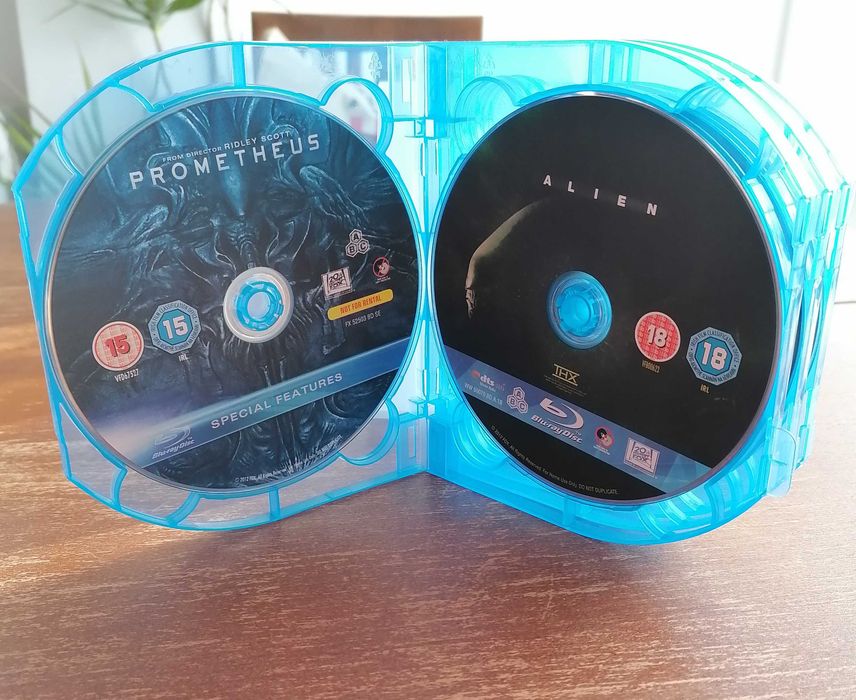 Prometheus to Alien : The Evolution [Blu ray Boxset] (8 discs)
