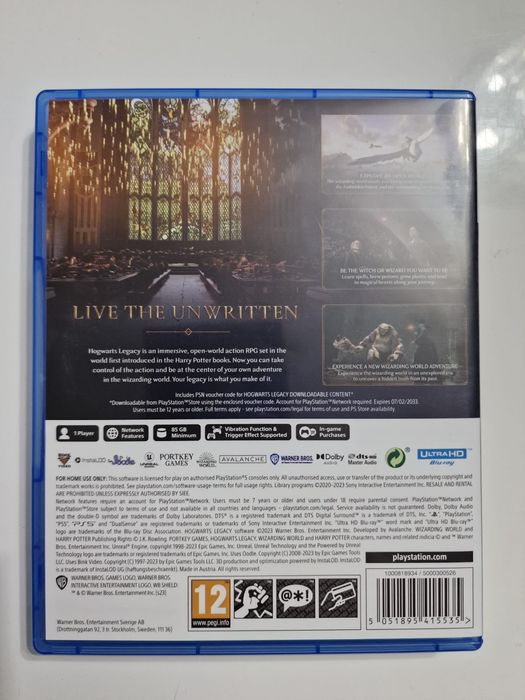 Hogwarts Legacy PS5