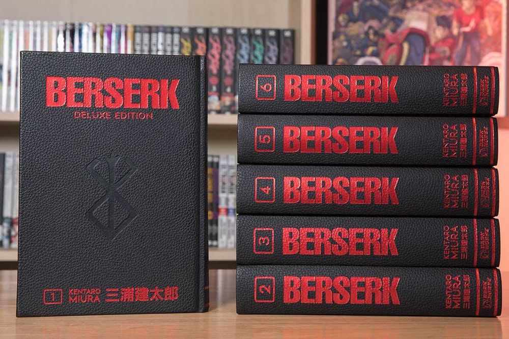 Berserk Deluxe Edition манга - отлично състояние/ твърди корици