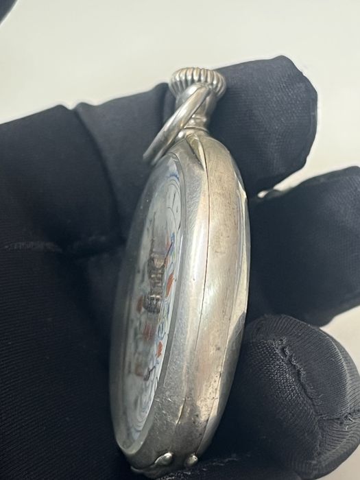 Джобен часовник Longines 1916-1917г. – сребро 0.800