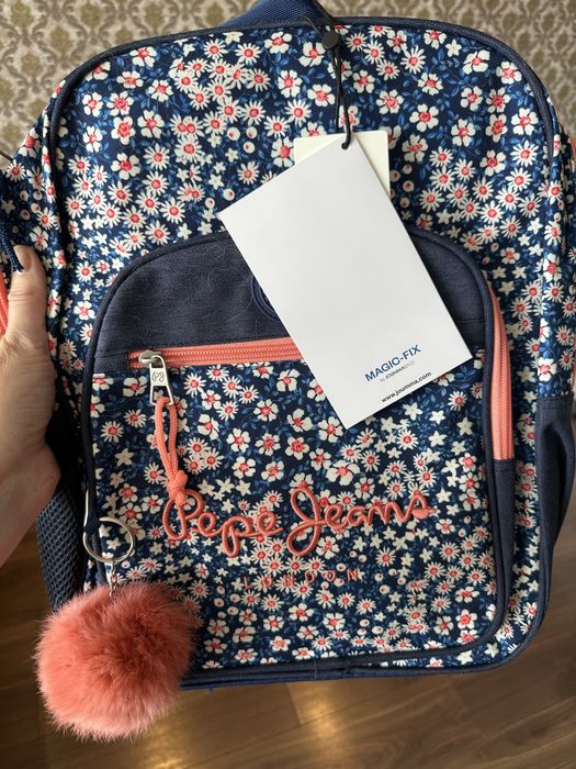 Ученическа раница Pepe Jeans Leslie с едно отделение