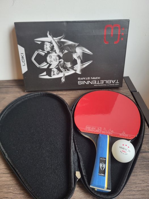Paletă ping pong Loki de atac + CADOU