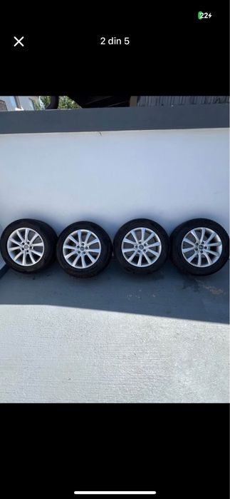 Jante Audi 225 /50 /17 M+S cu anvlope Pirelli
