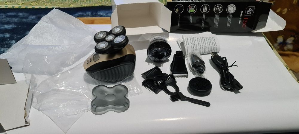 Aparat de Ras Phailincos 4D - Grooming Kit 5-1/Model:LK-1800