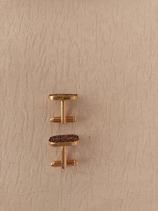 Запонки зажимы мужской янги