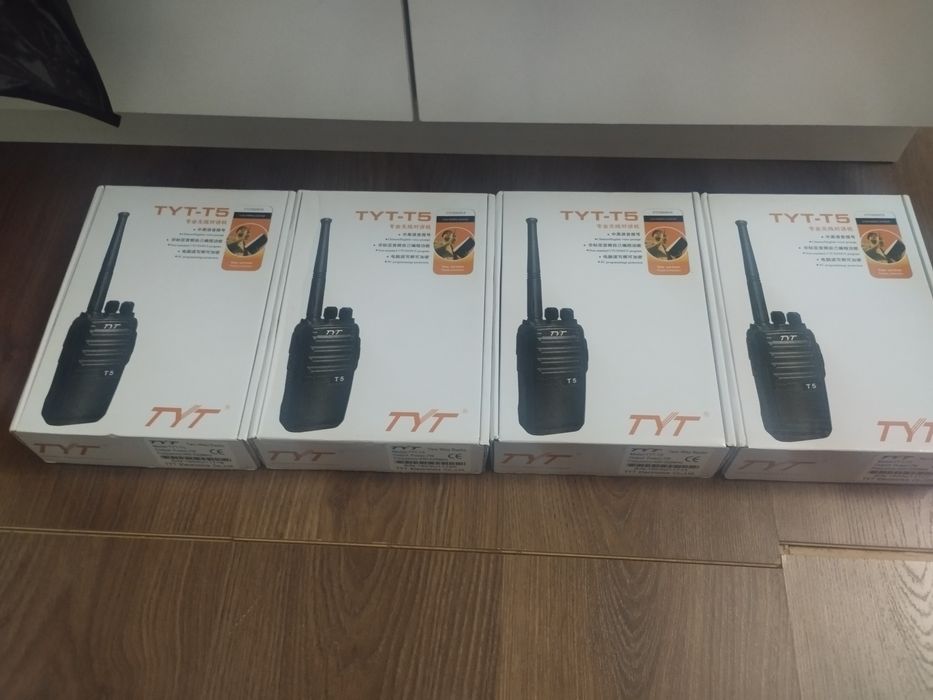 4 рации TYT новые в упаковке