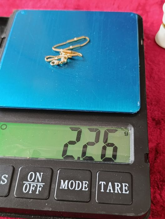 Золотая браслет, Турецкая изделия, евро модель, проба 585,вес 2,26 гр