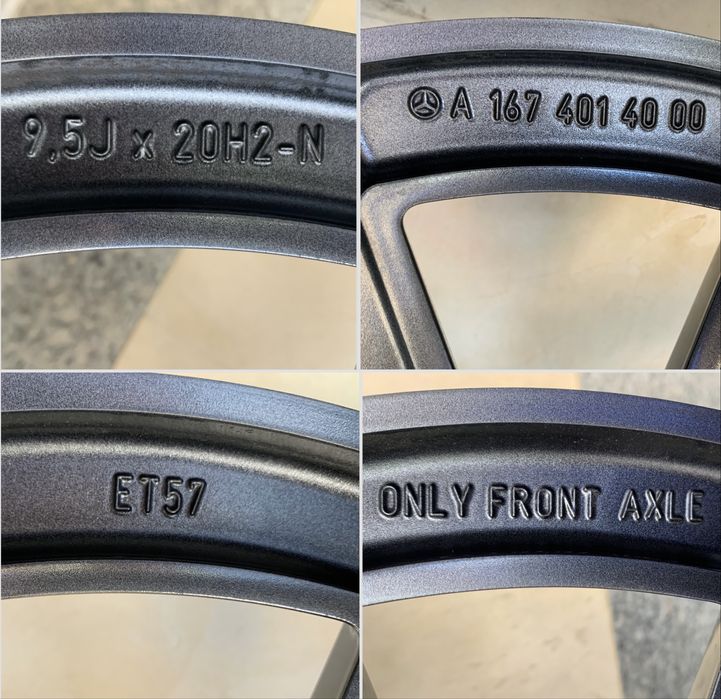 Оригинални джанти Мерцедес ГЛЕ зимни гуми 275/50R20 Mercedes GLE53 AMG